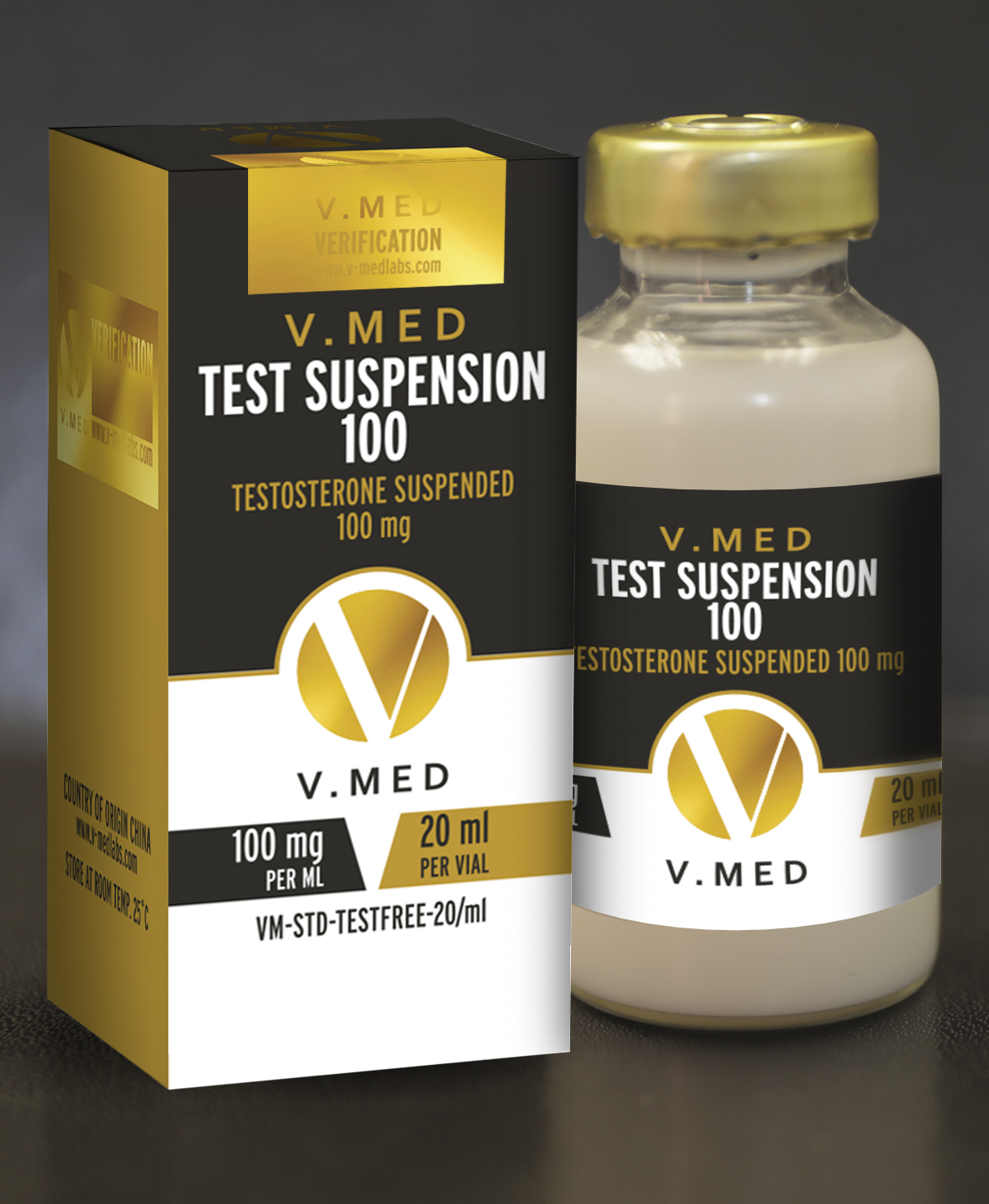 V.Med TEST SUSPENSION 100 20ml